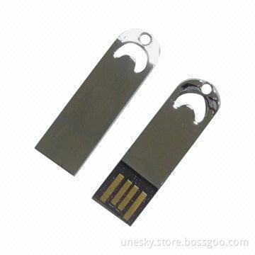USB Flash Drive with Up to 16GB Memory Capacity, Supports Windows XP, Linux and Mac OS
